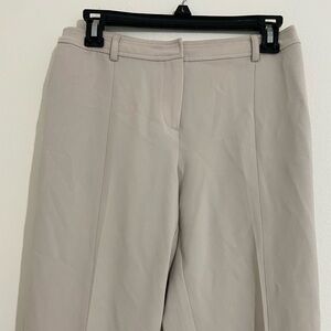 St. John Cream Wide-Leg Pants